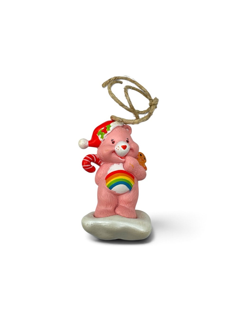 Vintage 2004 Care Bears Cheer Bear Christmas Ornament 3”